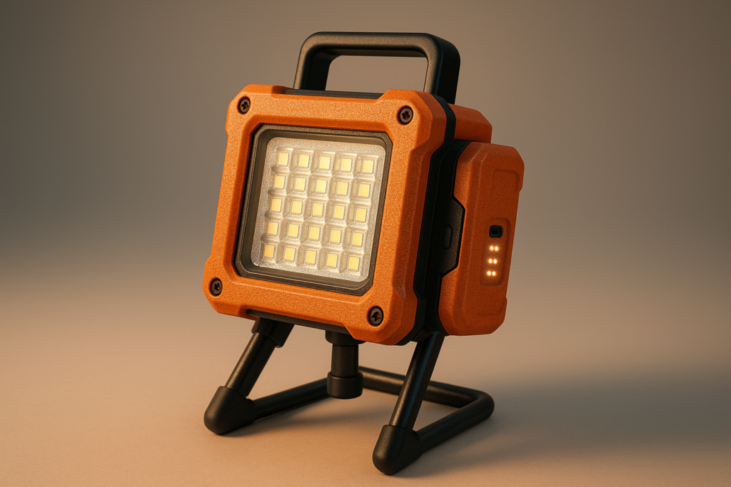 Saker Portable Camping Light with Stand 12000mAh 73.2 Rechargeable Work Light 3200 Lumen Camp Lanterns with Bag for Garage, Outdoor Work, Emergency Power Outages, Fishing LD10 Orange Saker Portable Camping Light with Stand 12000mAh 73.2 Rechargeable Work Light 3200 Lumen Camp Lanterns with Bag for Garage, Outdoor Work, Emergency Power Outages, Fishing LD10 Orange