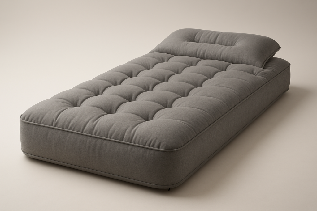 Self Inflating Sleeping Pad with Electric Pump, 4 Ultra-Thick Memory Foam Camping Pad with Pillow, 9.5 R-Value Insulated Camping Mattress, Grey