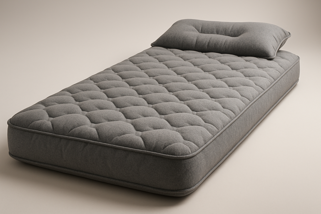 Self Inflating Sleeping Pad with Electric Pump, 4 Ultra-Thick Memory Foam Camping Pad with Pillow, 9.5 R-Value Insulated Camping Mattress, Grey