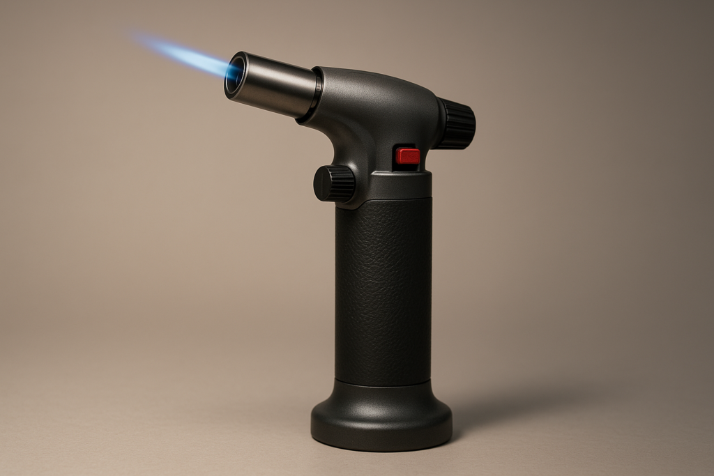 Sondiko Powerful Grill  Cooking Propane Torch L8010, Sous Vide, Welding Torch, Adjustable Wood Torch Burner for Searing Steak, BBQ, Campfire Starter(Black, Grey) Propane Tank Not Included