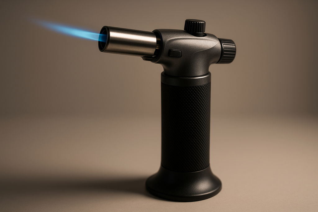 Sondiko Powerful Grill  Cooking Propane Torch L8010, Sous Vide, Welding Torch, Adjustable Wood Torch Burner for Searing Steak, BBQ, Campfire Starter(Black, Grey) Propane Tank Not Included