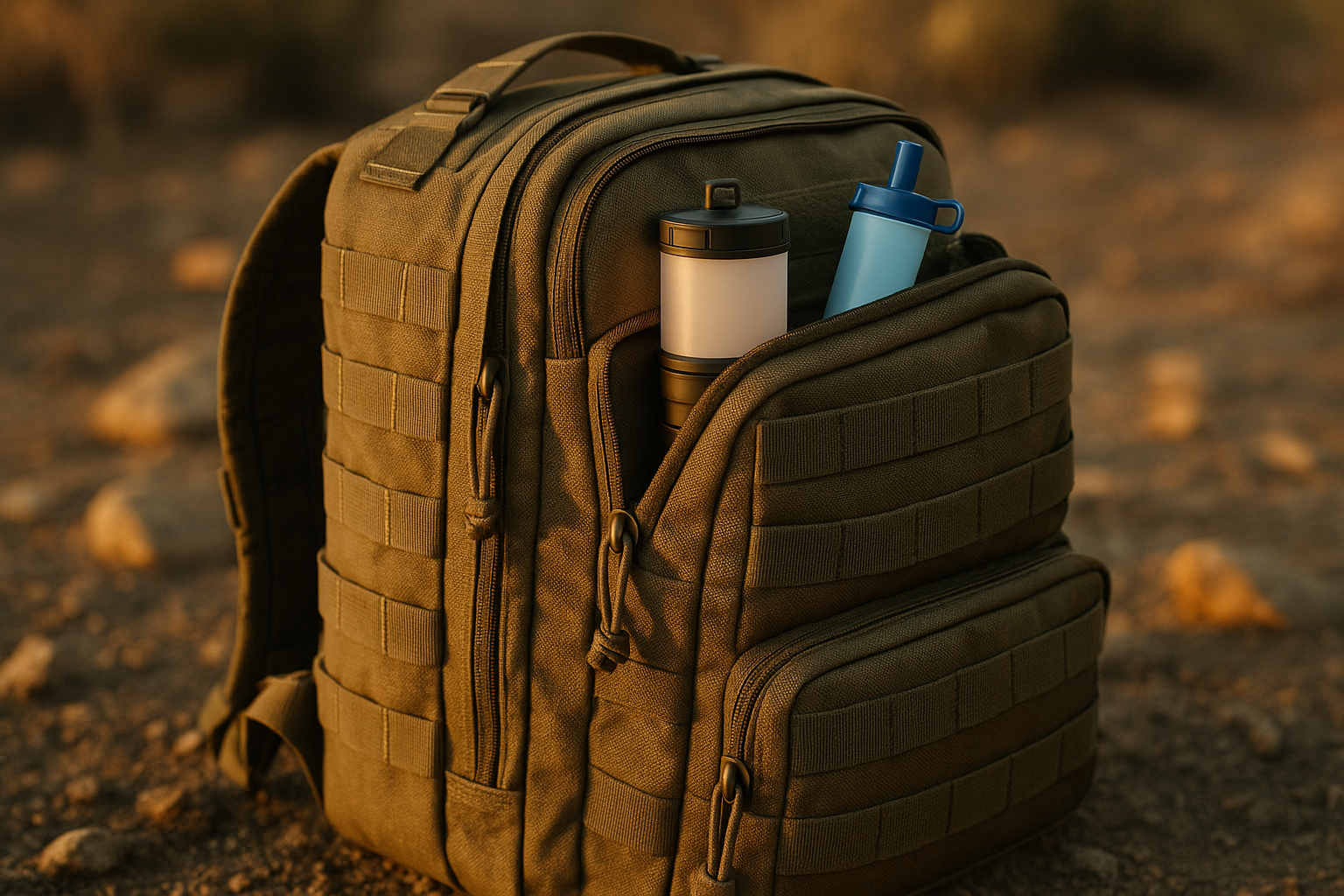 Survival Kit, Survival Gear and Equipment 258 PCS with Water Filter, Emergency Tent, LED Lantern, First Aid Kit Supplies, 25L Backpack for Family, Outdoor Camping, Hiking Gifts for Men Christmas