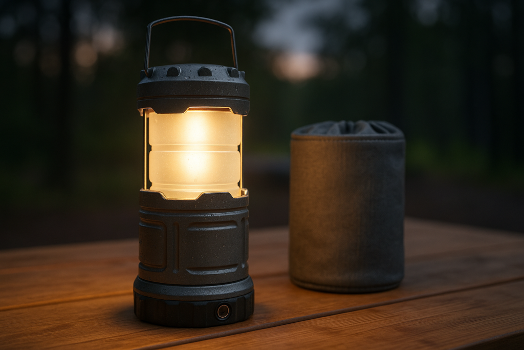 Telescopic Camping Lights,Portable Camping Lantern with Storage Bag,10500mAh Rechargeable Outdoor Adventure Emergency Light,Waterproof LED Work Lights with Magnetic (Gray)