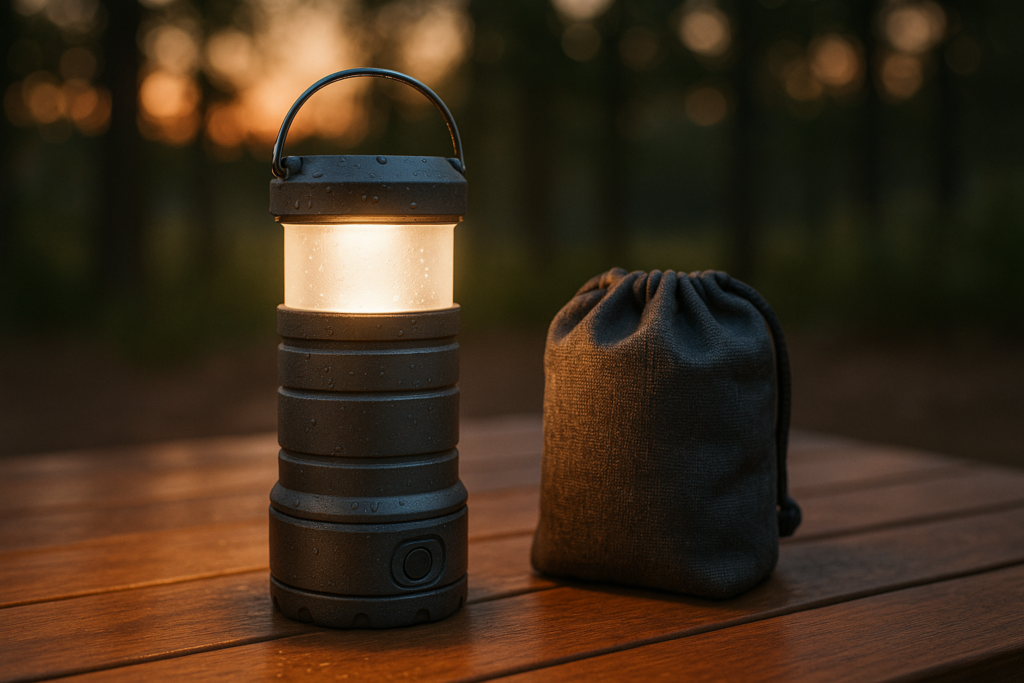 Telescopic Camping Lights,Portable Camping Lantern with Storage Bag,10500mAh Rechargeable Outdoor Adventure Emergency Light,Waterproof LED Work Lights with Magnetic (Gray)